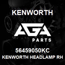 56459050KC Kenworth KENWORTH HEADLAMP RH W/ LIGHTBAR | AGA Parts