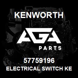 57759196 Kenworth ELECTRICAL SWITCH KENWORTH | AGA Parts