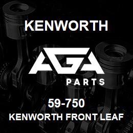 59-750 Kenworth KENWORTH FRONT LEAF SPRING | AGA Parts