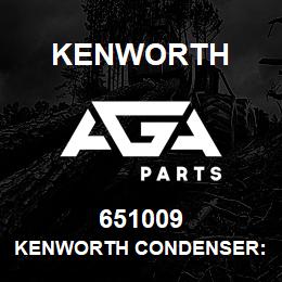 651009 Kenworth KENWORTH CONDENSER: 1995-200 | AGA Parts