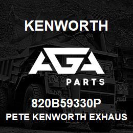 820B59330P Kenworth PETE KENWORTH EXHAUST BELLOWS KIT | AGA Parts