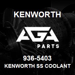 936-5403 Kenworth KENWORTH SS COOLANT TUBE | AGA Parts