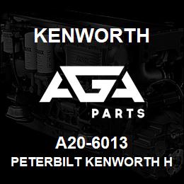 A20-6013 Kenworth PETERBILT KENWORTH HITCH TOW HOOK | AGA Parts