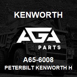 A65-6008 Kenworth PETERBILT KENWORTH HITCH TOW HOOK FRAME PIN | AGA Parts