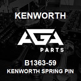 B1363-59 Kenworth KENWORTH SPRING PIN | AGA Parts