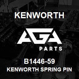 B1446-59 Kenworth KENWORTH SPRING PIN | AGA Parts