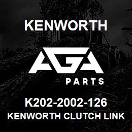 K202-2002-126 Kenworth KENWORTH CLUTCH LINKAGE ROD | AGA Parts