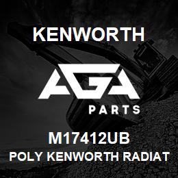 M17412UB Kenworth POLY KENWORTH RADIATOR MOUNT | AGA Parts