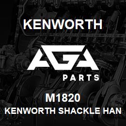 M1820 Kenworth KENWORTH SHACKLE HANGER CAST | AGA Parts