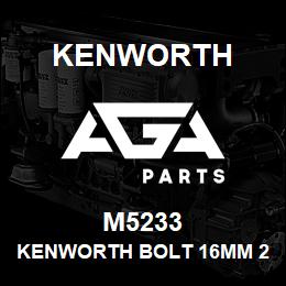 M5233 Kenworth KENWORTH BOLT 16MM 2"X300MM | AGA Parts