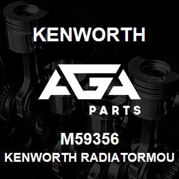 M59356 Kenworth KENWORTH RADIATORMOUNTGASKET | AGA Parts
