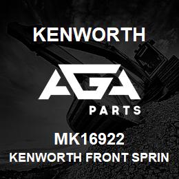 MK16922 Kenworth KENWORTH FRONT SPRING SPACER | AGA Parts
