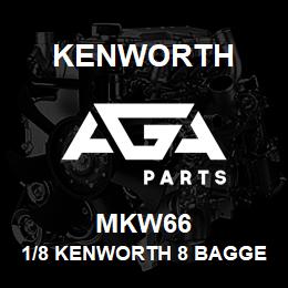 MKW66 Kenworth 1/8 KENWORTH 8 BAGGER SPA | AGA Parts