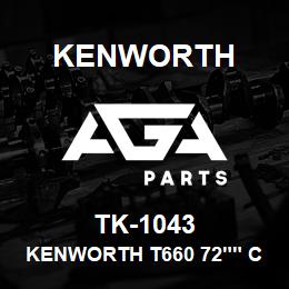 TK-1043 Kenworth KENWORTH T660 72"" CAB SLEEP | AGA Parts