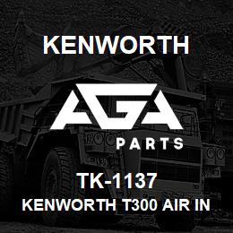 TK-1137 Kenworth KENWORTH T300 AIR INTAKE TRI | AGA Parts