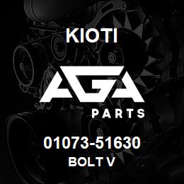 01073-51630 Kioti BOLT V | AGA Parts