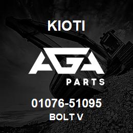 01076-51095 Kioti BOLT V | AGA Parts