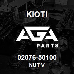 02076-50100 Kioti NUT V | AGA Parts