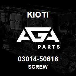 03014-50616 Kioti SCREW | AGA Parts