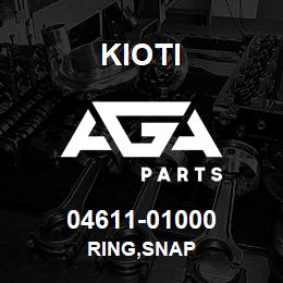 04611-01000 Kioti RING,SNAP | AGA Parts