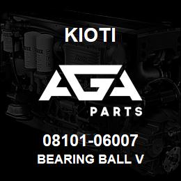 08101-06007 Kioti BEARING BALL V | AGA Parts