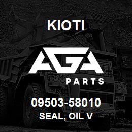 09503-58010 Kioti SEAL, OIL V | AGA Parts