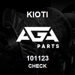 101123 Kioti CHECK | AGA Parts