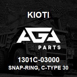 1301C-03000 Kioti SNAP-RING, C-TYPE 30 | AGA Parts