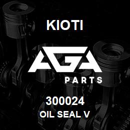 300024 Kioti OIL SEAL V | AGA Parts