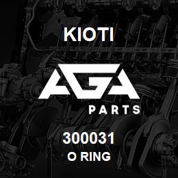 300031 Kioti O RING | AGA Parts