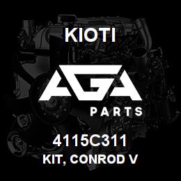 4115C311 Kioti KIT, CONROD V | AGA Parts