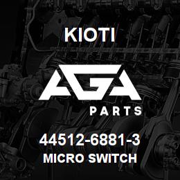 44512-68813 Kioti MICRO SWITCH DNR V | AGA Parts
