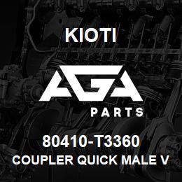 80410-T3360 Kioti COUPLER QUICK MALE V | AGA Parts