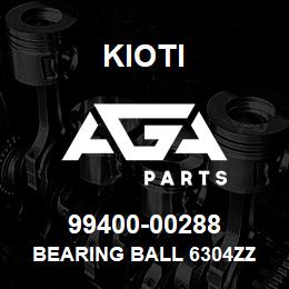 99400-00288 Kioti BEARING BALL 6304ZZ V | AGA Parts