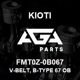 FMT0Z-0B067 Kioti V-BELT, B-TYPE 67 OBS V | AGA Parts