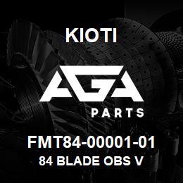 FMT84-00001-01 Kioti 84 BLADE OBS V | AGA Parts