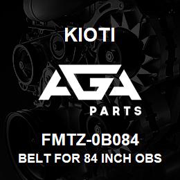 FMTZ-0B084 Kioti BELT FOR 84 INCH OBS V | AGA Parts