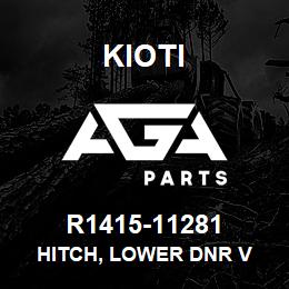R1415-11281 Kioti HITCH, LOWER DNR V | AGA Parts