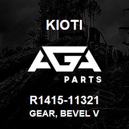 R1415-11321 Kioti GEAR, BEVEL V | AGA Parts