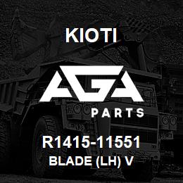 R1415-11551 Kioti BLADE (LH) V | AGA Parts