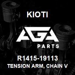 R1415-19113 Kioti TENSION ARM, CHAIN V | AGA Parts