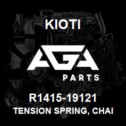 R1415-19121 Kioti TENSION SPRING, CHAIN V | AGA Parts