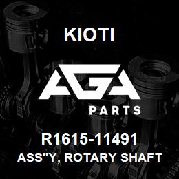R1615-11491 Kioti ASS'Y, ROTARY SHAFT V | AGA Parts
