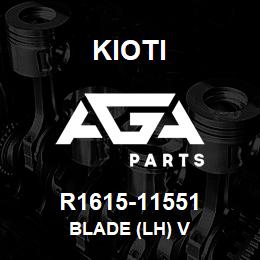 R1615-11551 Kioti BLADE (LH) V | AGA Parts