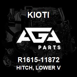R1615-11872 Kioti HITCH, LOWER V | AGA Parts