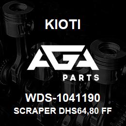 WDS-1041190 Kioti SCRAPER DHS64,80 FF R | AGA Parts