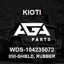 WDS-104235072 Kioti 050-SHIELD, RUBBER | AGA Parts