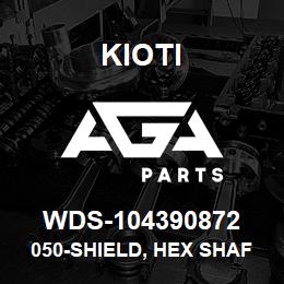 WDS-104390872 Kioti 050-SHIELD, HEX SHAFT | AGA Parts