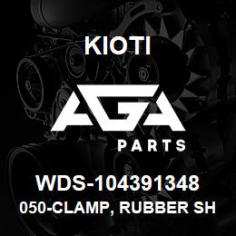 WDS-104391348 Kioti 050-CLAMP, RUBBER SHIELD, RIGHT | AGA Parts