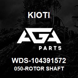 WDS-104391572 Kioti 050-ROTOR SHAFT | AGA Parts
